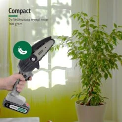 Mardin Mini Kettingzaag - Snoeizaag - Kettingzaag - Kettingzaag Electrisch Met 2 Accu - Inclusief Koffer - 1 Extra Accu - Grijs -Tuinen Speciaal Winkel 1200x1199 8