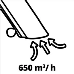 Einhell Elektrische Bladblazer GC-EL 3024 E (blazen, Zuigen & Versnipperen, Zuigbuis Ø75 Mm, Zuigkracht 650 M³/h, Hakselfunctie 10:1, Blaassnelheid 240 Km/h, Opvangzak 40 L) -Tuinen Speciaal Winkel 1200x1200 1056