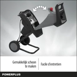 Powerplus POWEG5011 Elektrische Hakselaar Versnipperaar - 2400W - Max. Ø40mm - Incl. Duwstok, Wielen En 50L Opvangzak - Heggen, Bomen En Haag - Tuinonderhoud -Tuinen Speciaal Winkel 1200x1200 1101