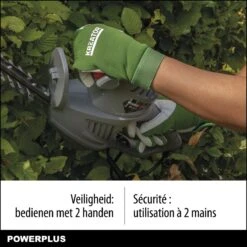 Powerplus POWEG40100 Elektrische Heggenschaar - 550W - Snoeien En Knippen - Zwaardlengte 560mm - Mesafstand 16mm - Haagschaar Voor Tuinonderhoud -Tuinen Speciaal Winkel 1200x1200 1214
