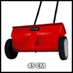 Einhell Strooiwagen GC-SR 12 (12 L - 45 Cm Strooibreedte - Dubbele Duwstang - Kliksluiting Aan Beide Zijden - Verstelhendel - Corrosiebestendige Rol - Behuizing Van Breukvast Kunststof) -Tuinen Speciaal Winkel 1200x1200 1248