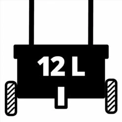 Einhell Strooiwagen GC-SR 12 (12 L - 45 Cm Strooibreedte - Dubbele Duwstang - Kliksluiting Aan Beide Zijden - Verstelhendel - Corrosiebestendige Rol - Behuizing Van Breukvast Kunststof) -Tuinen Speciaal Winkel 1200x1200 1251