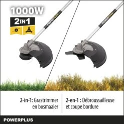 Powerplus POWXG30405 Bosmaaier 2-in-1 - 1000 W - Bosmaaier & Grastrimmer -Tuinen Speciaal Winkel 1200x1200 1275