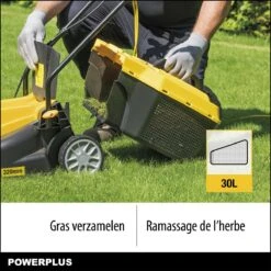 Powerplus POWXG6212T Elektrische Grasmaaier - Grasmachine Voor Kleine En Middelgrote Tuin - 1300W - Maaibreedte 320mm - Verstelbare Maaihoogte - 30L Opvangbak - Incl. Grastrimmer 250W -Tuinen Speciaal Winkel 1200x1200 1283