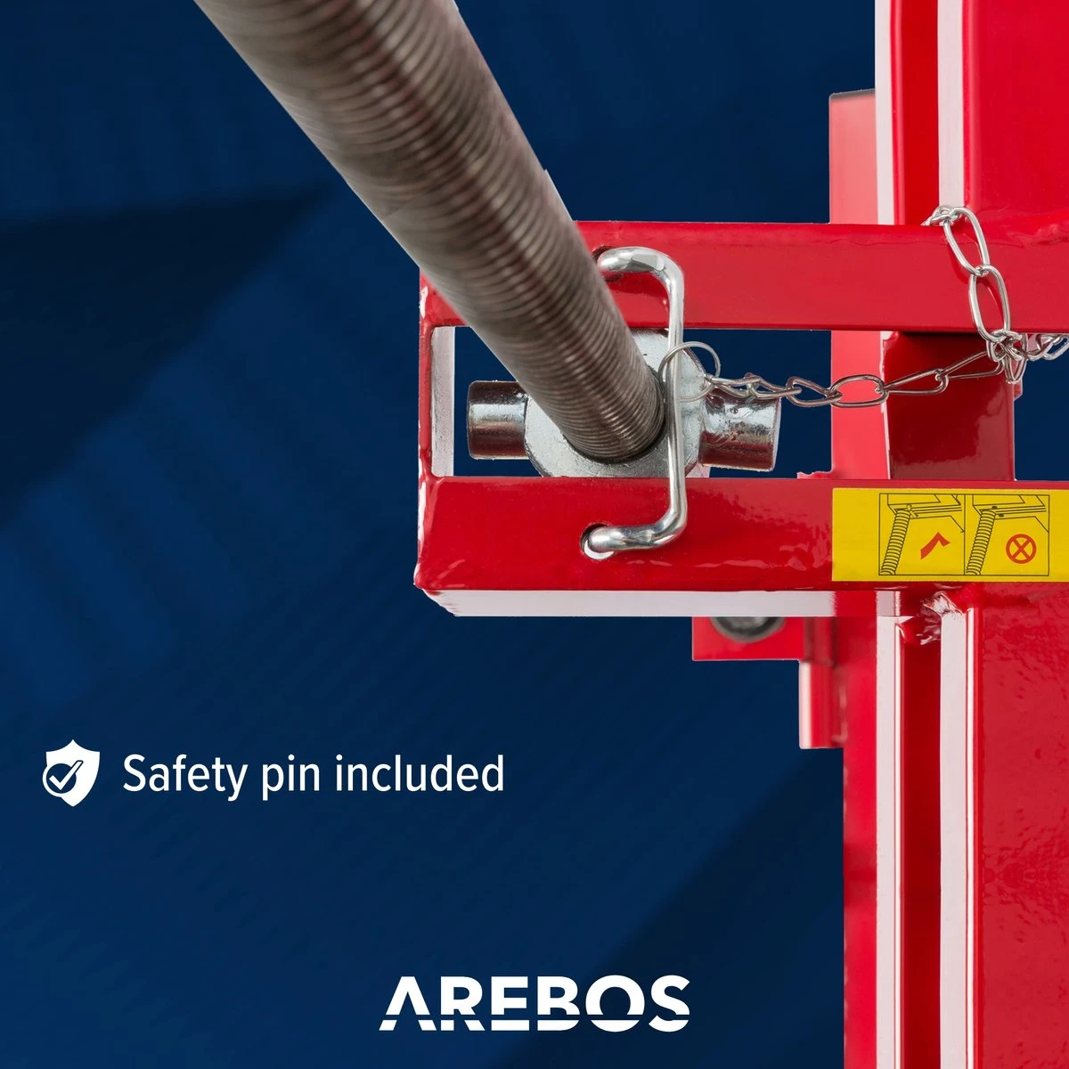 AREBOS Zitmaaierkrik Zitmaaier Kriksysteem Krik Hijstoestel Reinigingshulp 400kg 10 AREBOS Zitmaaierkrik Zitmaaier Kriksysteem Krik Hijstoestel Reinigingshulp 400kg - Afbeelding 8