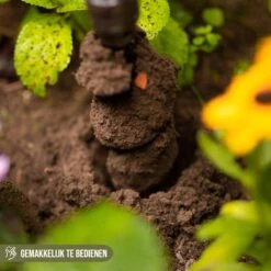 Merkloos Grondboor Voor Planten - 25 CM - Palenboor - Moestuin - Bollenplanter - Zwart -Tuinen Speciaal Winkel 1200x1200 1413