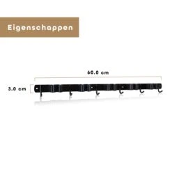 Bezem Ophangsysteem – Bezemhouder – Tuingereedschap – RVS – 5 Houders – 6 Haken - BAULK® -Tuinen Speciaal Winkel 1200x1200 1425