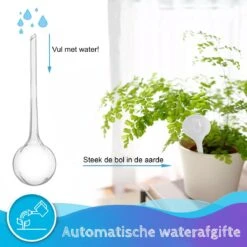 Summer Spark Waterdruppelaar Voor Planten 6 Stuks Transparant – 27 CM X 8 CM – 250 ML – Automatisch Watergeefsysteem Voor Kamerplanten – Planten Watergever Met Druppelsysteem – Waterbol -Tuinen Speciaal Winkel 1200x1200 144