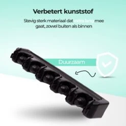 CLEANLY® Bezemhouder - Ophangsysteem Voor Tuingereedschap - Bezem Ophangsysteem - Gereedschapshouder Met Ophanghaken - ABS -Tuinen Speciaal Winkel 1200x1200 1485