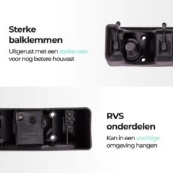 CLEANLY® Bezemhouder - Ophangsysteem Voor Tuingereedschap - Bezem Ophangsysteem - Gereedschapshouder Met Ophanghaken - ABS -Tuinen Speciaal Winkel 1200x1200 1489