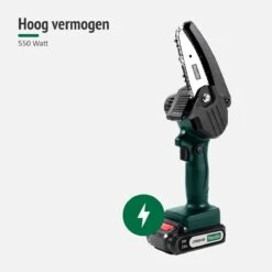 Mardin Mini Kettingzaag - Snoeizaag - Kettingzaag - Kettingzaag Electrisch Met 2 Accu - Inclusief Koffer - 1 Extra Accu - Groen -Tuinen Speciaal Winkel 1200x1200 1623