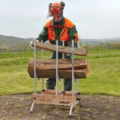 Wolfcraft - Professionele Zaagbok - Voor Kettingzaag - Hout - Opbouwbare, Stabiele Zaagbok Voor Brandhout - 5121000 - 10 JAAR GARANTIE -Tuinen Speciaal Winkel 1200x1200 1630