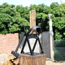 Lighted Lifestyle™| Houtklover Voor Aanmaakhout Incl. Kloofhamer - Houtsplijter - Houtkliever - Snel Haardhout - Gietijzer - Incl. Schroeven 15 Lighted Lifestyle™| Houtklover Voor Aanmaakhout Incl. Kloofhamer - Houtsplijter - Houtkliever - Snel Haardhout - Gietijzer - Incl. Schroeven -Tuinen Speciaal Winkel 1200x1200 1671