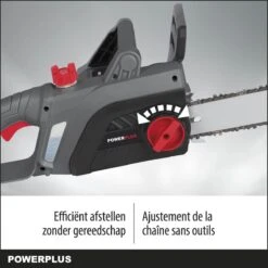 Powerplus POWEG10110 Elektrische Kettingzaag - 2200W - Zwaardlengte 400mm - Automatische Kettingsmering - Incl. 1x Ketting En 1x Zwaard -Tuinen Speciaal Winkel 1200x1200 1691