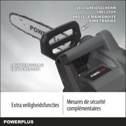 Powerplus POWEG10110 Elektrische Kettingzaag - 2200W - Zwaardlengte 400mm - Automatische Kettingsmering - Incl. 1x Ketting En 1x Zwaard -Tuinen Speciaal Winkel 1200x1200 1692