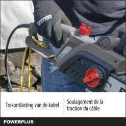 Powerplus POWEG10110 Elektrische Kettingzaag - 2200W - Zwaardlengte 400mm - Automatische Kettingsmering - Incl. 1x Ketting En 1x Zwaard -Tuinen Speciaal Winkel 1200x1200 1693