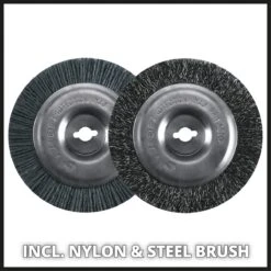 Einhell Accu Voegenreiniger GE-CC 18 Li-Solo Power X-Change (Li-Ion - 18 V - 1200 T/min - Borsteldiameter 10 Cm - Incl. Staal- En Nylonborstel - Zonder Accu En Lader) -Tuinen Speciaal Winkel 1200x1200 1712