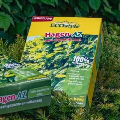 ECOstyle Hagen-AZ Organische Tuinmest - Voor Gezond Bodemleven - Remt Uitval Van Bladeren - 120 Dagen Voeding - Voor 50m Haag - 2,75 KG -Tuinen Speciaal Winkel 1200x1200 1986