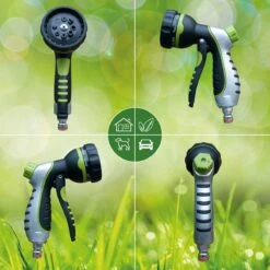 G-Flex Flexibele Tuinslang - Waterslang - 8 Verschillende Sproeistanden - Inclusief Opbergtas/splitter/Koppelstuk/Houder/Rubbers - 30 Meter -Tuinen Speciaal Winkel 1200x1200 218