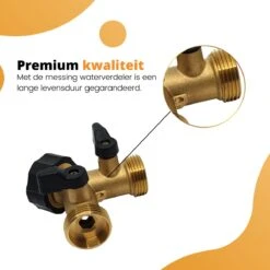 Horvitus Waterverdeler 2 Weg - Y Stuk Kraan Splitter - Voor Europese Kranen - Messing 19 Horvitus Waterverdeler 2 Weg - Y Stuk Kraan Splitter - Voor Europese Kranen - Messing -Tuinen Speciaal Winkel 1200x1200 223