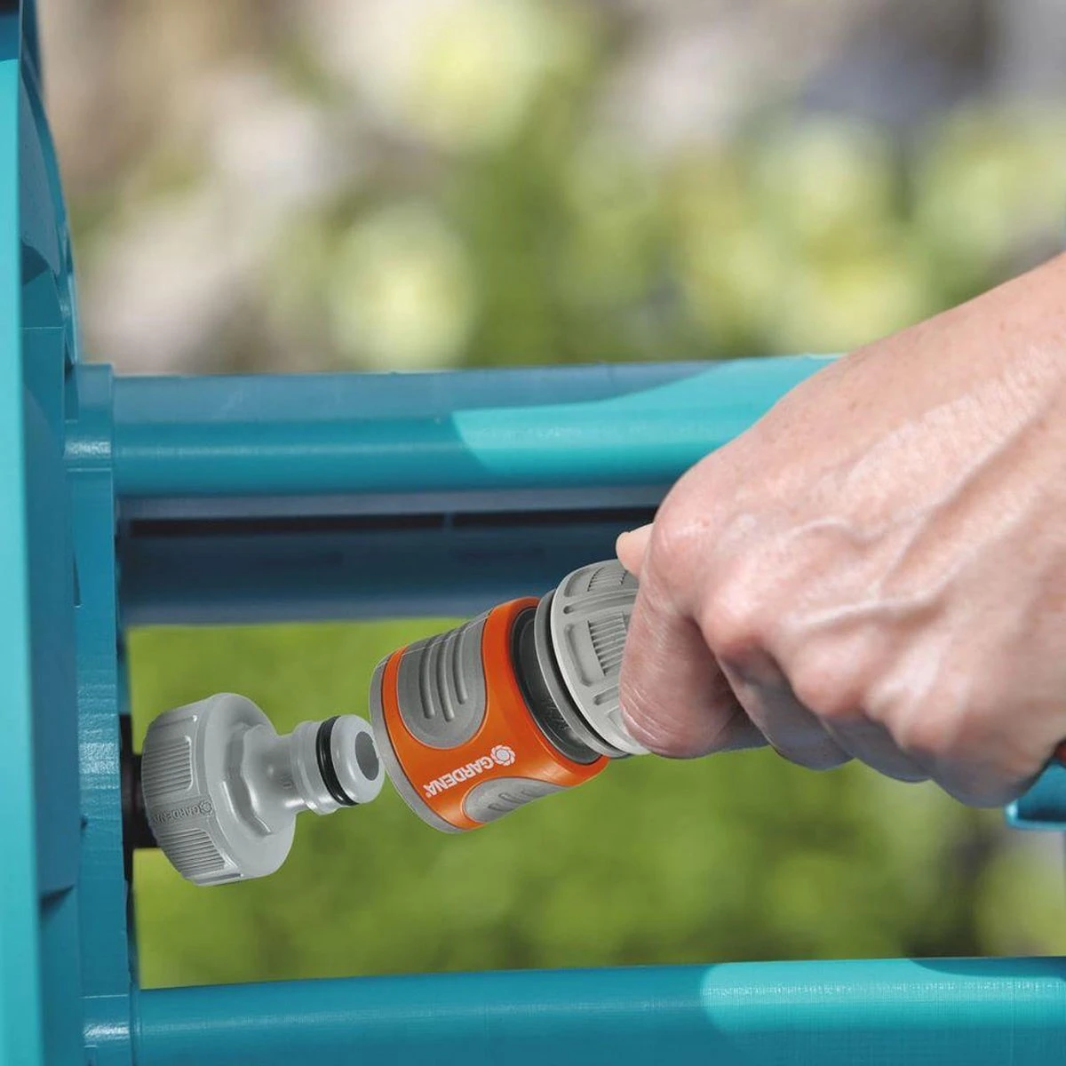 GARDENA Classic Slanghouder 50 - Geschikt Voor 50 M Ø13 Mm / 40 M Ø15 Mm / 30 M Ø19 Mm Slang 6 GARDENA Classic Slanghouder 50 - Geschikt Voor 50 M Ø13 Mm / 40 M Ø15 Mm / 30 M Ø19 Mm Slang - Afbeelding 4