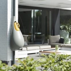 Elho Pure Raindrop 70L - Geel/Oker -Tuinen Speciaal Winkel 1200x1200 427