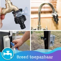 Summer Spark Universele Waterdief 14 – 20mm - Kraanstuk - Adapter Binnenkraan - Ook Geschikt Voor Gardena - Slangkoppeling -Tuinen Speciaal Winkel 1200x1200 5
