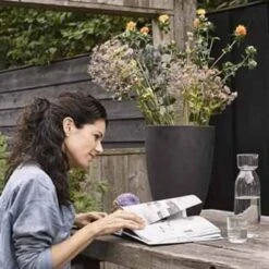 Capi Europe - Vaas Elegant Laag Smooth NL - 26x36 - Zwart - Voor Binnen En Buiten - KBL781 13 Capi Europe - Vaas Elegant Laag Smooth NL - 26x36 - Zwart - Voor Binnen En Buiten - KBL781 -Tuinen Speciaal Winkel 1200x1200 521