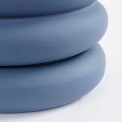 Mica Decorations Ilse Bloempot Met Schotel - H16 X Ø18,5 Cm - Keramiek - Blauw -Tuinen Speciaal Winkel 1200x1200 529