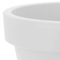 Kunststof Bloempot Wit Ø50 Cm - Hoogte 42 Cm -Tuinen Speciaal Winkel 1200x1200 584