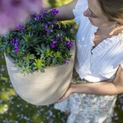 Capi Europe - Bloempot Bol Waste Rib NL - 35x34 - Terrazzo Beige - Voor Binnen En Buiten - KTBR932 18 Capi Europe - Bloempot Bol Waste Rib NL - 35x34 - Terrazzo Beige - Voor Binnen En Buiten - KTBR932 -Tuinen Speciaal Winkel 1200x1200 591