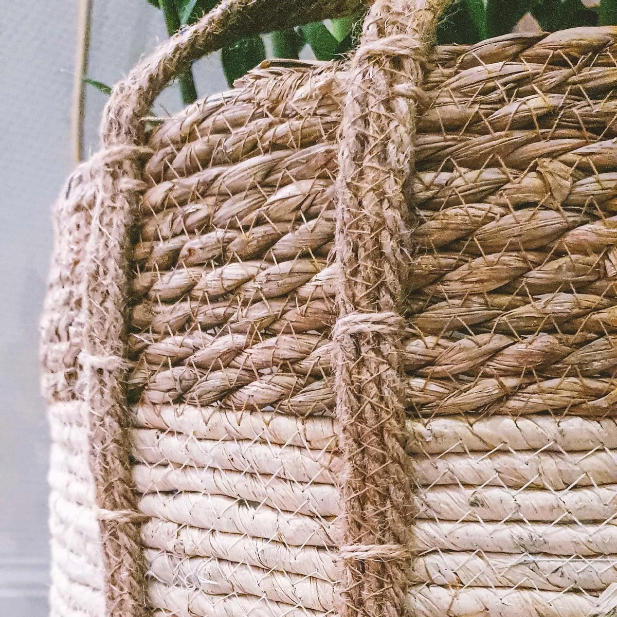 Merkloos Plantenmand 30x22cm Naturel Bruin – Multifunctionele Mand – Handgemaakt – Planten-houder – Planten Accessoires – Planten Mand 6 Merkloos Plantenmand 30x22cm Naturel Bruin – Multifunctionele Mand – Handgemaakt – Planten-houder – Planten Accessoires – Planten Mand - Afbeelding 4