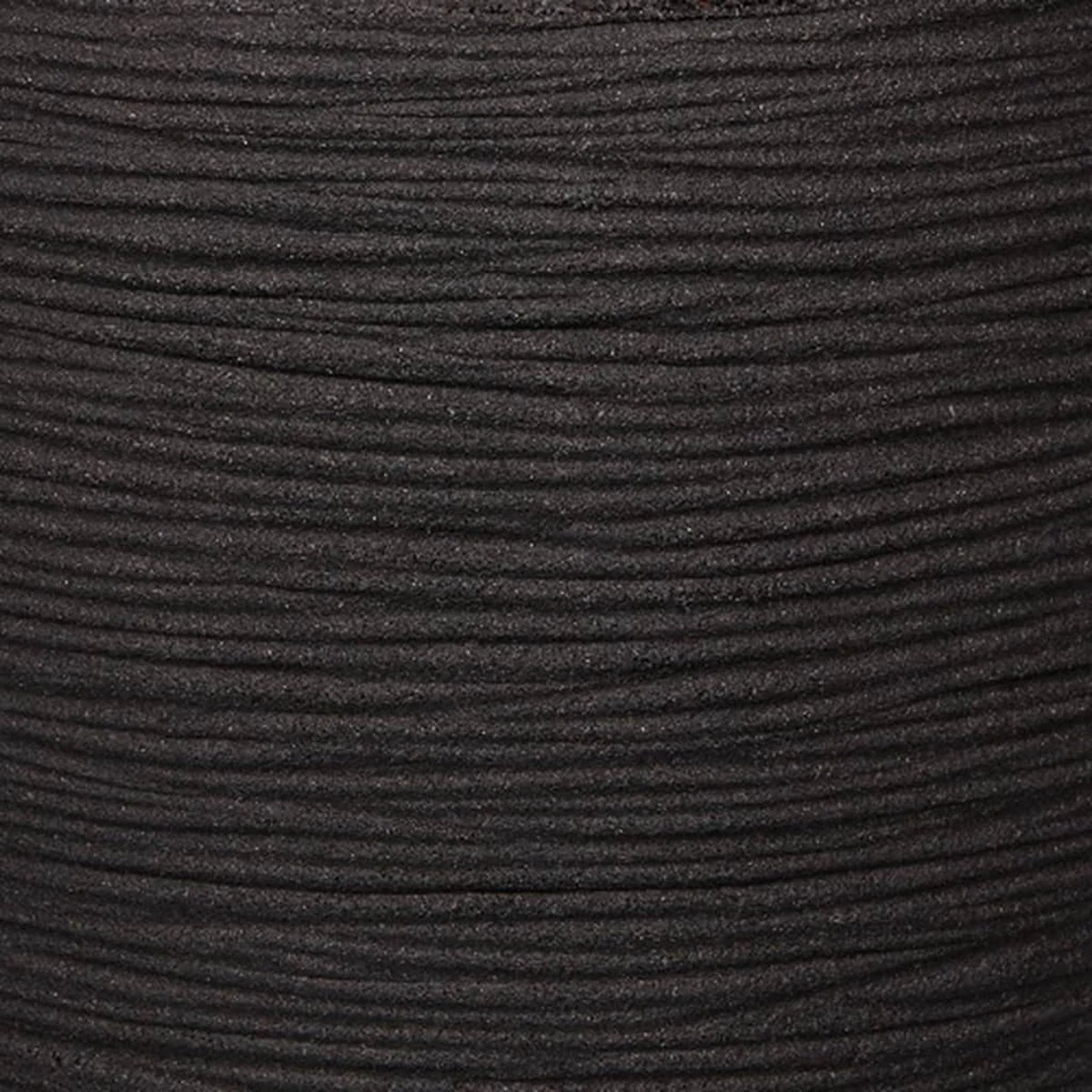 Capi Europe - Bloempot Bol Rib NL - 54x52 - Zwart - Voor Binnen En Buiten - KBLR935 11 Capi Europe - Bloempot Bol Rib NL - 54x52 - Zwart - Voor Binnen En Buiten - KBLR935 - Afbeelding 9