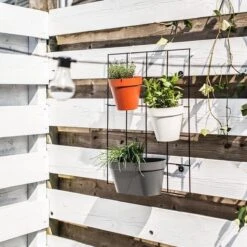 Elho Loft Urban Green Wall Rek 48 - Accessoires Voor Buiten - Ø 47.3 X H 59.0 Cm - Zwart/Living Black -Tuinen Speciaal Winkel 1200x1200 655