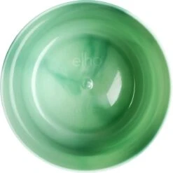 Elho The Ocean Collection Round 22cm - Bloempot Voor Binnen - 100% Gerecycled Materiaal - Gemaakt Met Zeeafval - Ø 22.3 X H 20.4 Cm - Pacifisch Groen -Tuinen Speciaal Winkel 1200x1200 678