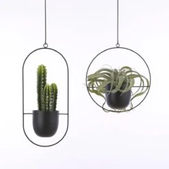 Mica Decorations Dexter Bloempot Hangend - L34 X B14 X H65 Cm - Zwart -Tuinen Speciaal Winkel 1200x1200 706