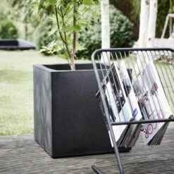 Capi Europe - Bloempot Vierkant Smooth NL - 30x30x30 - Zwart - Voor Binnen En Buiten - KBL902 25 Capi Europe - Bloempot Vierkant Smooth NL - 30x30x30 - Zwart - Voor Binnen En Buiten - KBL902 -Tuinen Speciaal Winkel 1200x1200 750