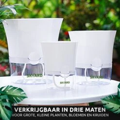 SKYARD® 3 Stuks Zelfwaterende Bloempot Maat M – Milieuvriendelijk Watergeefsysteem Kamerplanten – Zelfwatergevende Pot – Bloempot Met Waterreservoir – Selfwatering Pot – Wit 19 SKYARD® 3 Stuks Zelfwaterende Bloempot Maat M – Milieuvriendelijk Watergeefsysteem Kamerplanten – Zelfwatergevende Pot – Bloempot Met Waterreservoir – Selfwatering Pot – Wit -Tuinen Speciaal Winkel 1200x1200 776