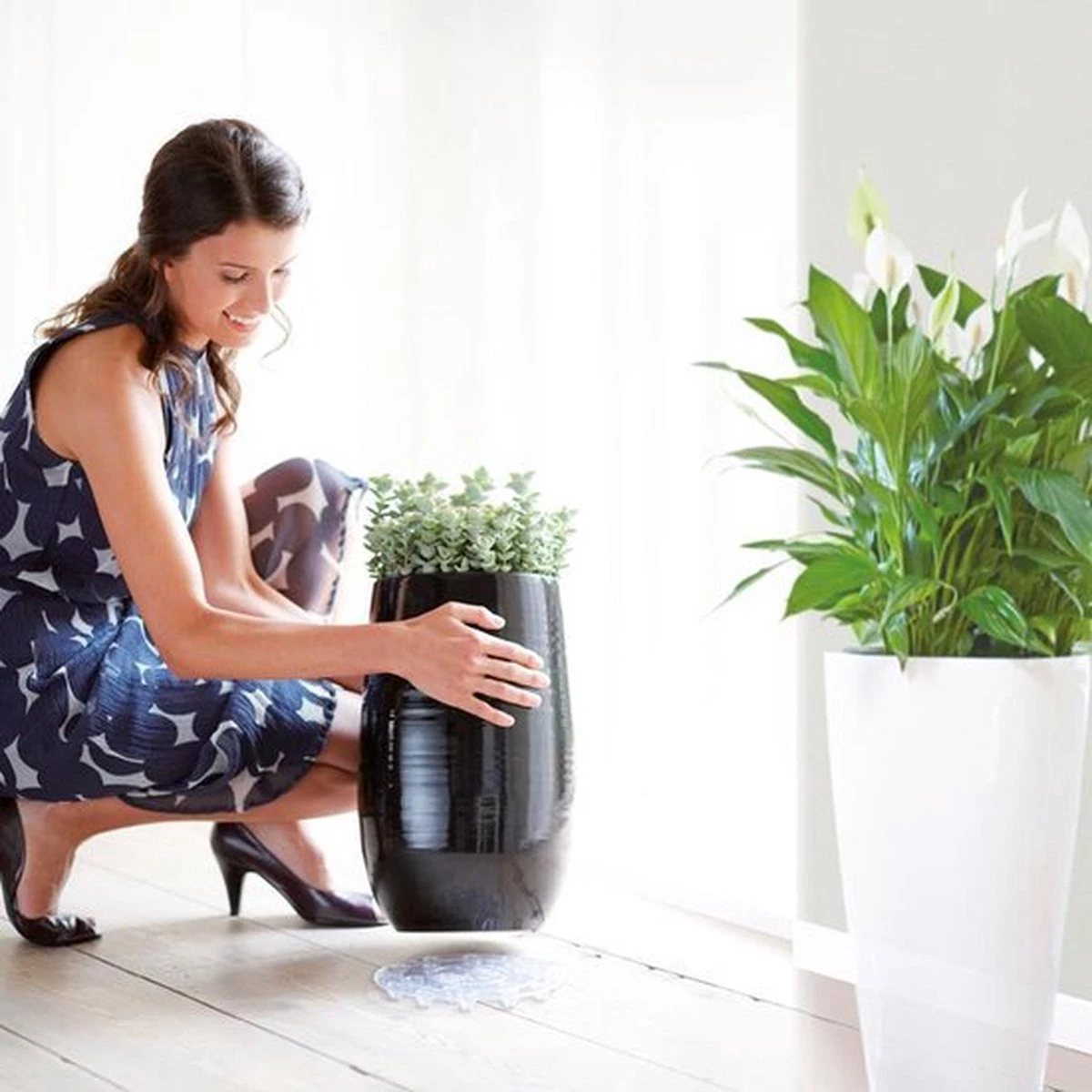 Elho Floorprotector Rond 25 - Accessoires Voor Binnen - Ø 25.0 X H 1.5 Cm - Transparant/Transparant 6 Elho Floorprotector Rond 25 - Accessoires Voor Binnen - Ø 25.0 X H 1.5 Cm - Transparant/Transparant - Afbeelding 4