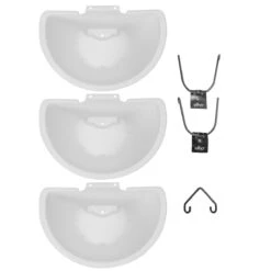 Elho Corsica Vertical Forest 24 - Bloempot Voor Balkonbuiten - Ø 26.7 X H 29.7 Cm - Wit/Wit -Tuinen Speciaal Winkel 1200x1200 806