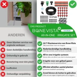 Bone Vista® 155 Stuks Water Druppelslang Irrigatiesysteem Tuin – Bewateringssysteem & Druppelsysteem 12 Bone Vista® 155 Stuks Water Druppelslang Irrigatiesysteem Tuin – Bewateringssysteem & Druppelsysteem -Tuinen Speciaal Winkel 1200x1200 82