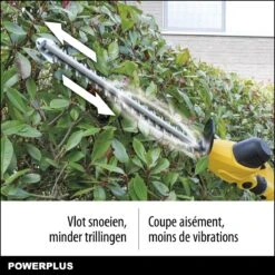 Powerplus POWXG2043 Elektrische Heggenschaar - 750W - Snoeien En Knippen - Zwaardlengte 570mm - Mesafstand 24mm - Telescopisch - Draaibaar Handvat - Haagschaar Voor Tuinonderhoud -Tuinen Speciaal Winkel 1200x1200 884