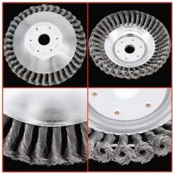 Onkruidborstel Voor Bosmaaier | 150mm /15 Cm Staalborstel Nieuw | Universele Onkruidborstel 150 Mm - Onkruidverwijderaar - Voegenborstel - Grastrimmer -Tuinen Speciaal Winkel 1200x1200 900