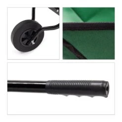 Relaxdays Kruiwagen Opvouwbaar - Inklapbare Tuinwagen - Vouwkruiwagen - Groen - 50 L -Tuinen Speciaal Winkel 1200x1200 929