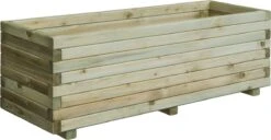 Intergard Houten Bloembakken Plantenbakken Rechthoek 80x40x35cm -Tuinen Speciaal Winkel 1200x621