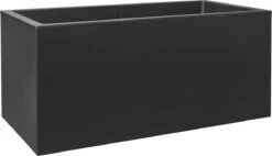 Elho Vivo Next Lang 60 - Bloempot Voor Binnen & Buiten - Ø 59.0 X H 29.2 Cm - Zwart/Living Black -Tuinen Speciaal Winkel 1200x690