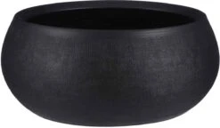 Mica Decorations Douro Ronde Schaal - H14 X Ø34cm - Terracotta - Zwart -Tuinen Speciaal Winkel 1200x701