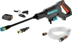 GARDENA - Accu Medium Drukreiniger - AquaClean - 24/18 V P4A - Kant-en-klare Set -Tuinen Speciaal Winkel 1200x708 6