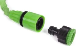 Benson - Tuinslang - Fexibel - 10 Meter - Tuinslang Met Koppeling - Spuitpistool - Groen -Tuinen Speciaal Winkel 1200x728