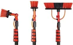 HIGHWALL Telescoopsteel Met Borstel - Glazenwassersset - Tot 4,6m Uitschuifbaar - Met Zeepdispenser -Tuinen Speciaal Winkel 1200x742 5